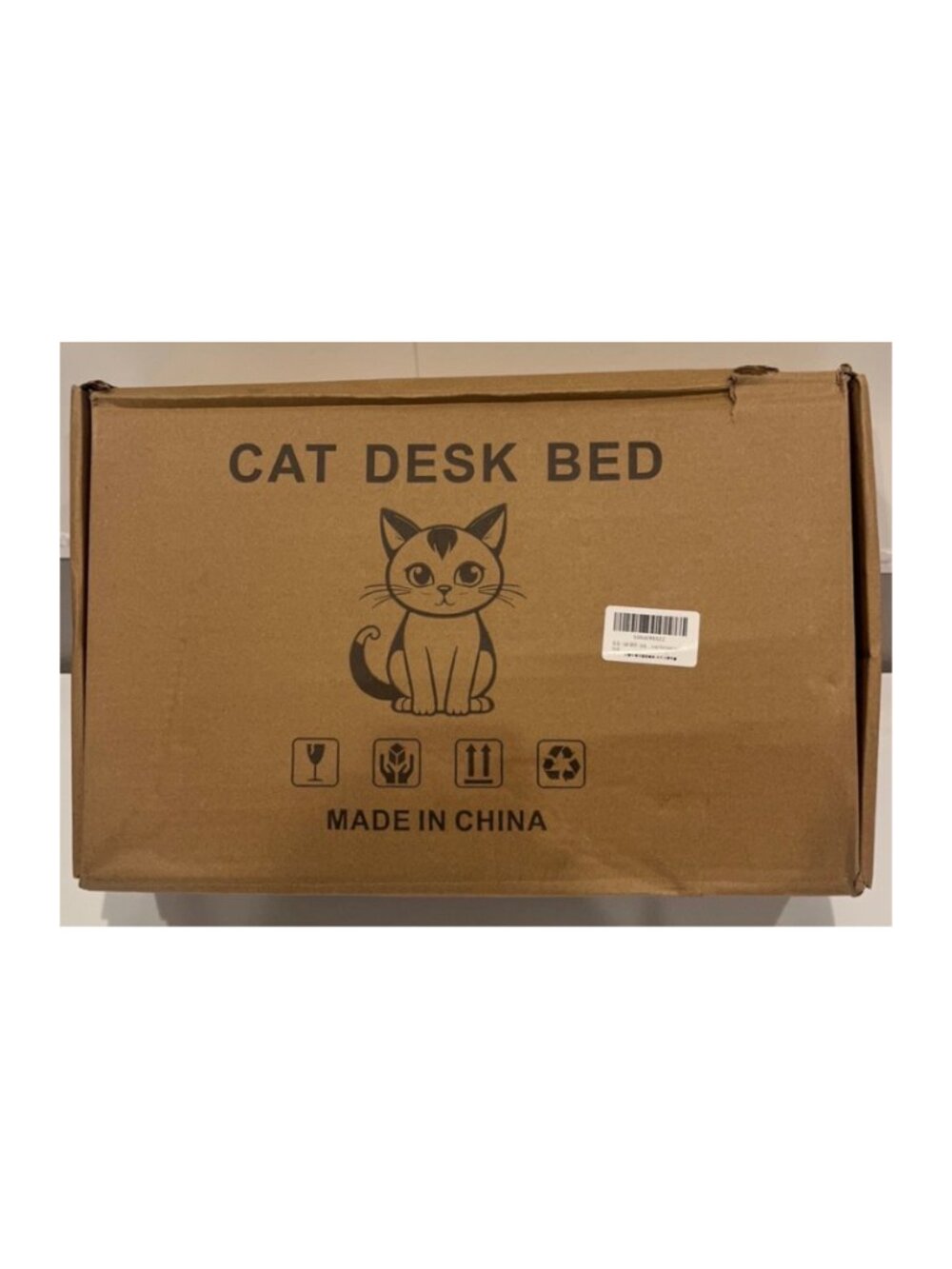 The Original Desk Mounted Cat Bed Attachment – Black Metal